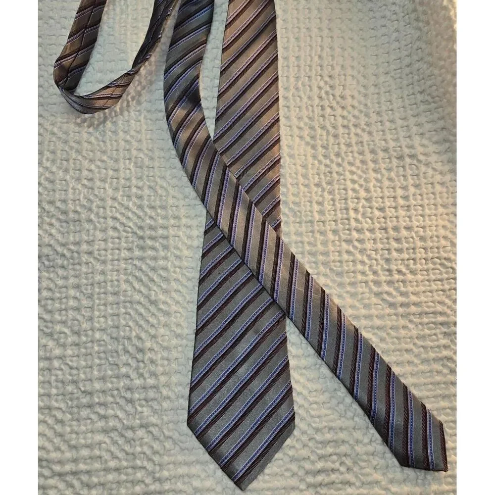 Ermenegildo-zegna Men's Silver Scarf-wraps